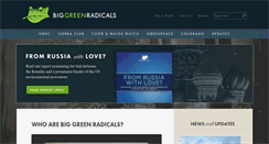 Desktop Screenshot of biggreenradicals.com