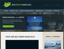 Tablet Screenshot of biggreenradicals.com